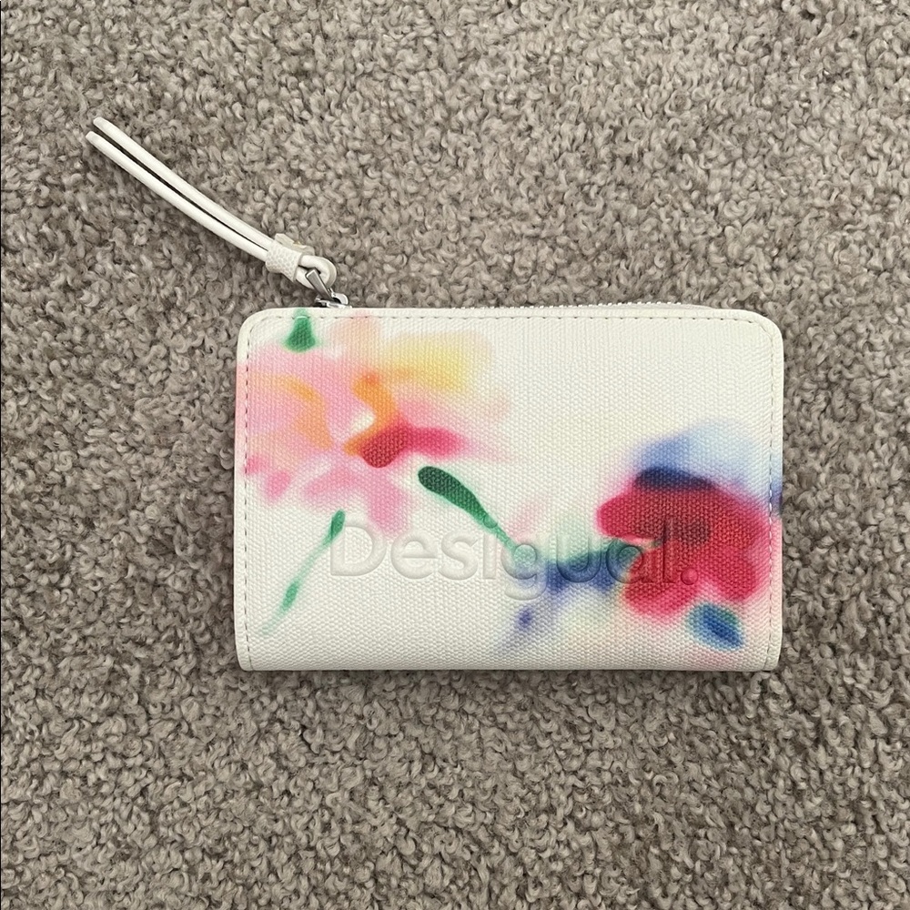Desigual Multicolor Floral Wallet